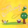 Postkarte "Happy Birthday!" – Bild 2