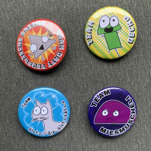 4er Set Team-Buttons